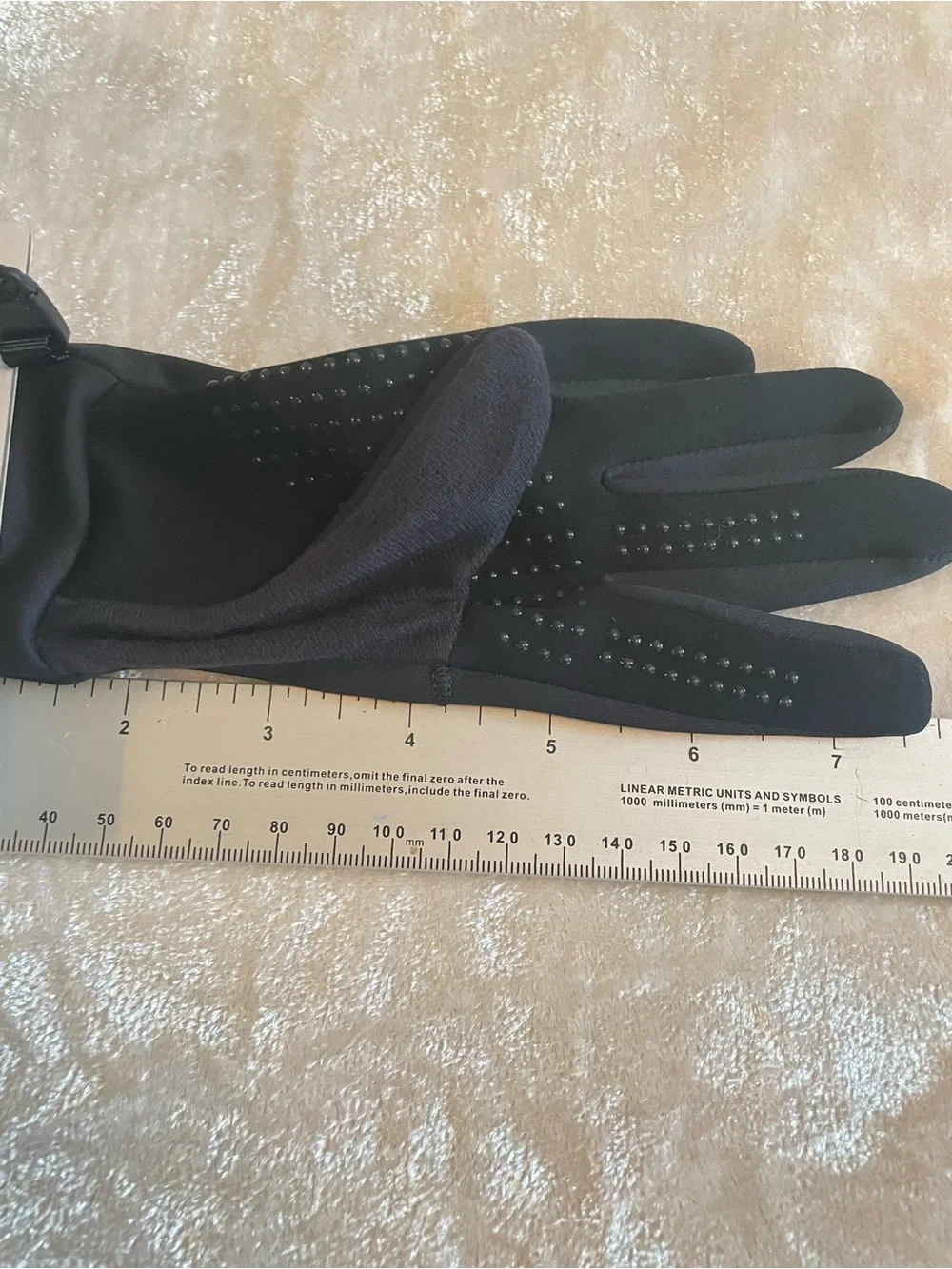 NWT lululemon Fast and Free Fleece Running Gloves Black XS + with Bag